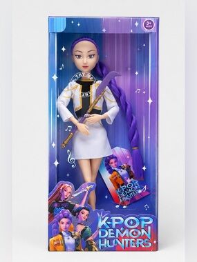 KPOP Demon Hunters Rumi Singing Doll – Interactive Music Figure with Sound